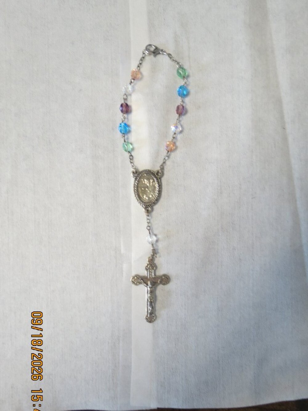 Vintage 30 year old 6 mm Car Rosary